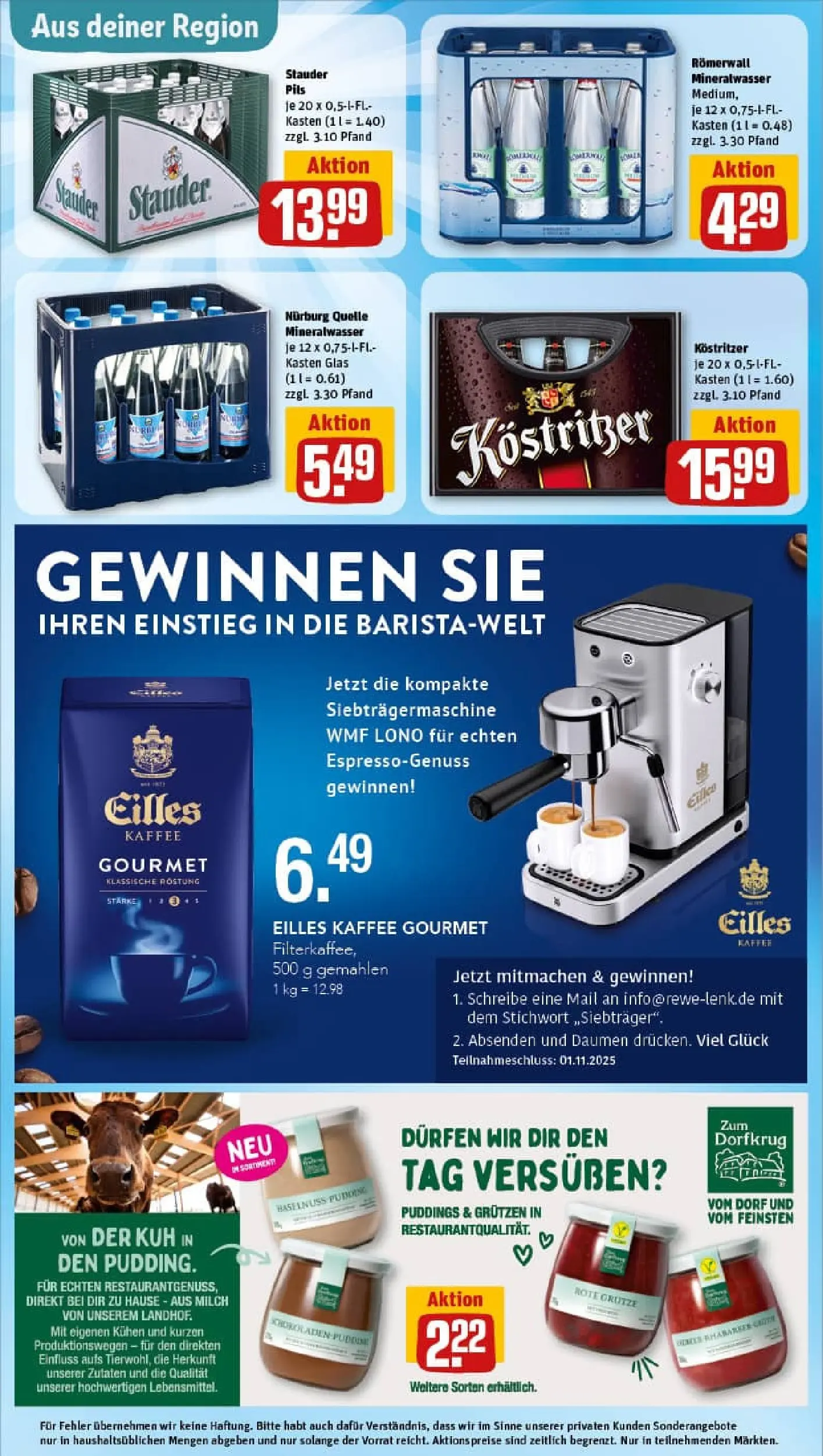 REWE Prospekt ab 26.10.2025 zum Blättern » Angebote | Seite: 34