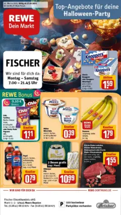 Rewe prospekt Moers	 ab 26.10.2025 gültig