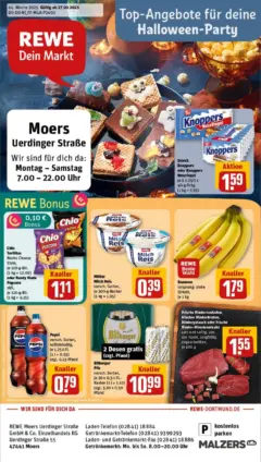 Rewe prospekt Moers	 ab 26.10.2025 gültig