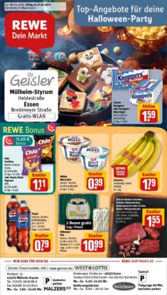 Rewe prospekt Mülheim An Der Ruhr	 ab 26.10.2025 gültig