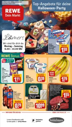 Rewe prospekt Weeze	 ab 26.10.2025 gültig