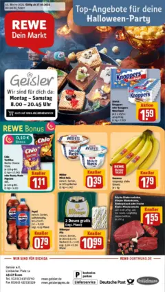 Rewe prospekt Essen	 ab 26.10.2025 gültig