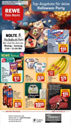 Rewe prospekt Dortmund	 ab 26.10.2025 gültig