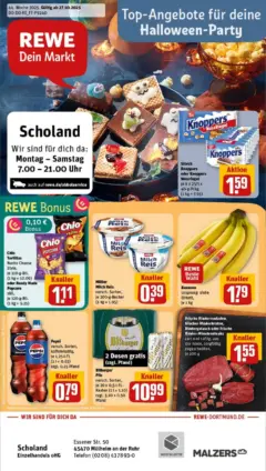 Rewe prospekt Mülheim An Der Ruhr	 ab 26.10.2025 gültig