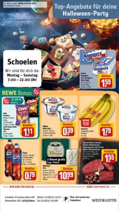 Rewe prospekt Kleve	 ab 26.10.2025 gültig