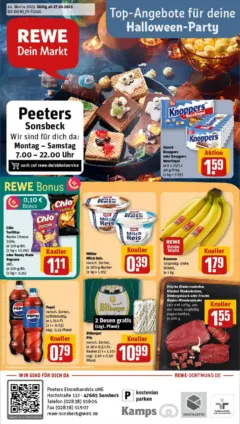 Rewe prospekt Sonsbeck	 ab 26.10.2025 gültig
