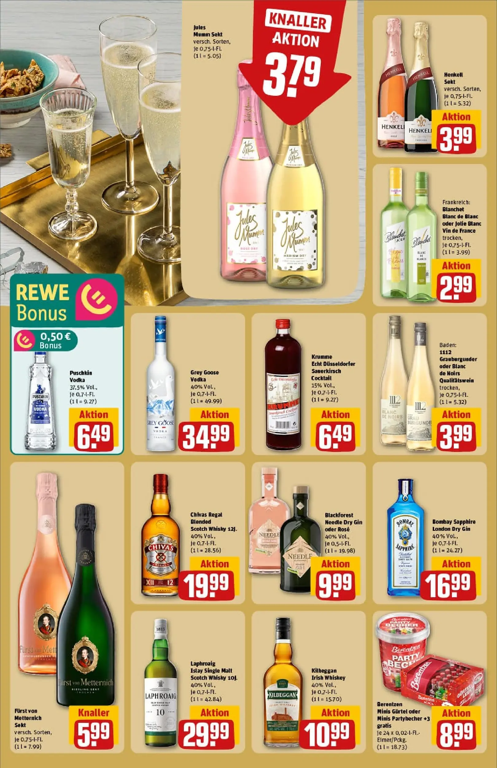 REWE Prospekt ab 26.10.2025 zum Blättern » Angebote | Seite: 22 | Produkte: Whisky, Mumm sekt, Sekt, Whiskey