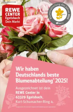 Rewe prospekt Egelsbach	 ab 26.10.2025 gültig
