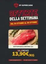 EP Supercarni Offerte della settimana - al 30.10.2025