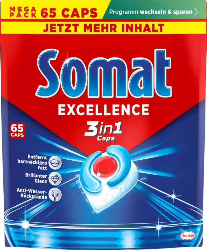 Somat Spülmaschinen-Tabs Excellence 3in1