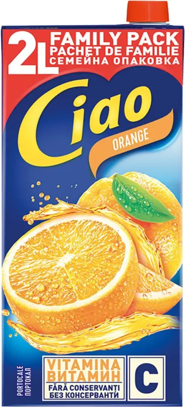 Ciao Плодова напитка различни видове