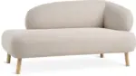 JYSK JYSK Диван STADIL отворен край ляв овал бежов текстил