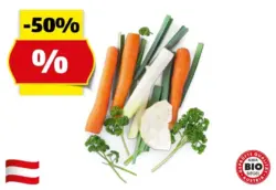 ZURÜCK ZUM URSPRUNG Bio-Suppengemüse aus Österreich, 500 g