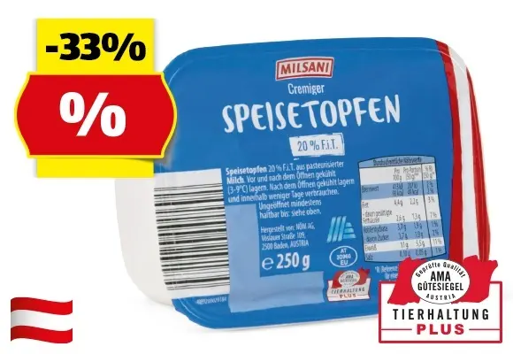 MILSANI Speisetopfen, 250 g