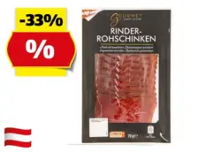 GOURMET FINEST CUISINE Rinderrohschinken, 70 g
