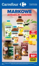 Gazetka Markowe atrakcje cenowe od poiedziałku! Carrefour – do 08.11.2025