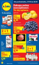 OFERTA WAŻNA OD 27.10 DO 29.10