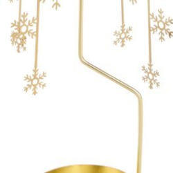 JYSK Suport lumânare SNEFNUG 14cm auriu