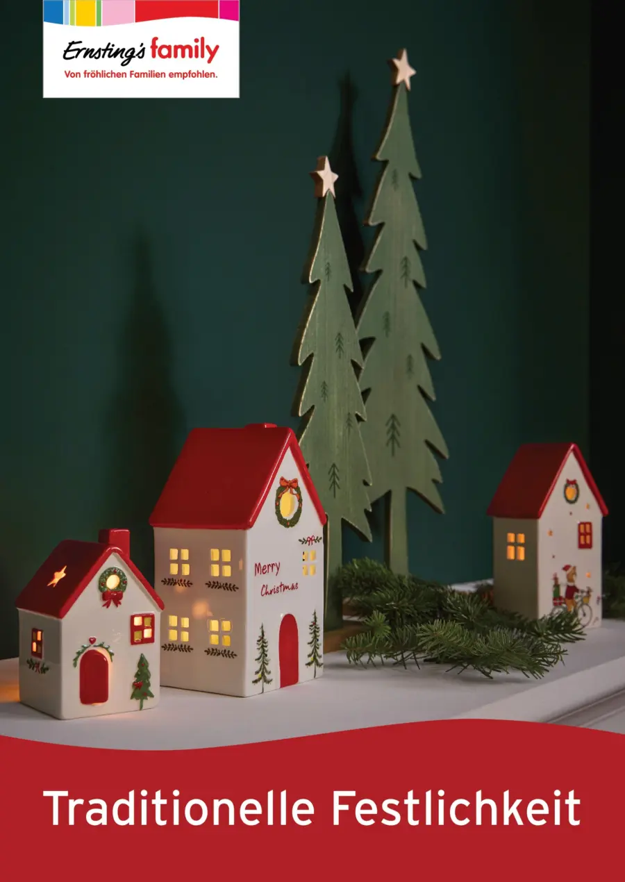 Ernsting's family: Xmas Angebote