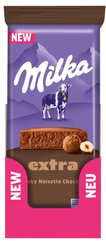 Milka Mлечен шоколад различни видове