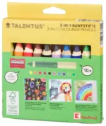 Kaufland хипермаркет Talentus Комплект цветни моливи/ Пастели - до 02-11-25