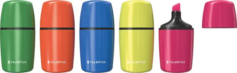 Talentus Мини текст маркери 5 цвята