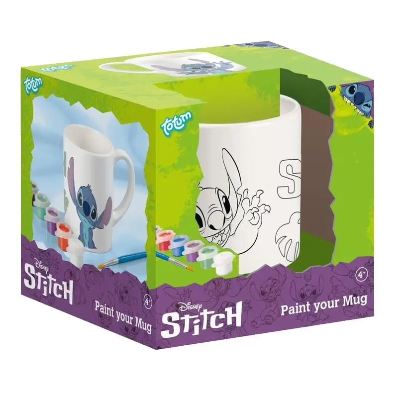Оцвети си сам Чаша Stitch или Paw Patrol
