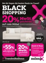 mömax Black Shopping - bis 25.11.2025