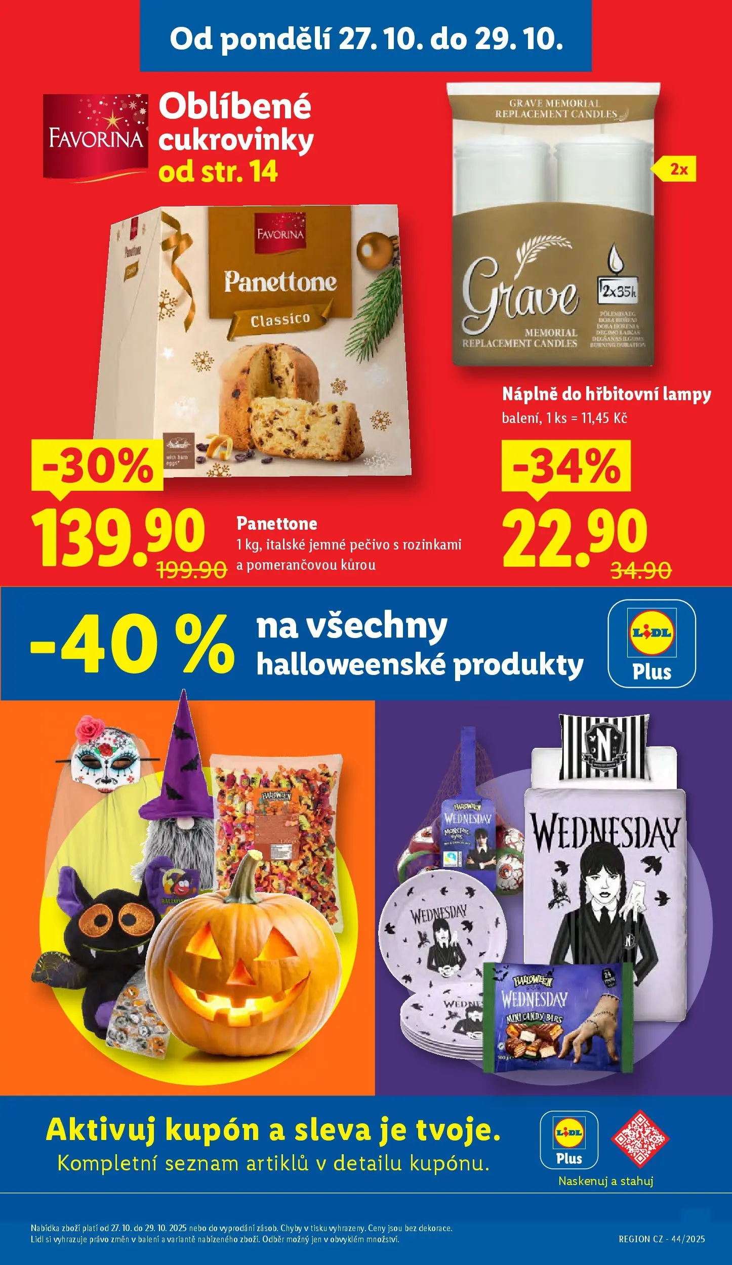 Lidl leták od 26.10.2025 - Nový akční leták | Strana: 3 | Produkty: Panettone, Pečivo