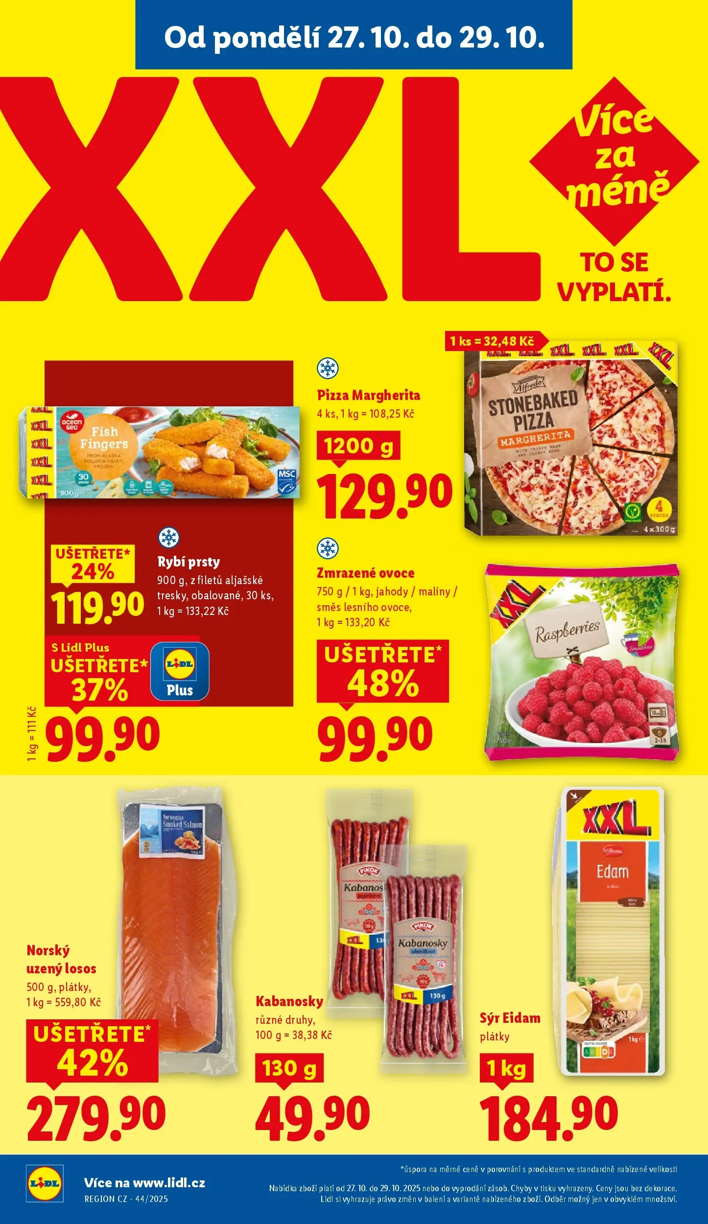 Lidl leták od 26.10.2025 - Nový akční leták | Strana: 12 | Produkty: Sýr, Jahody, Kabanosky, Pikok