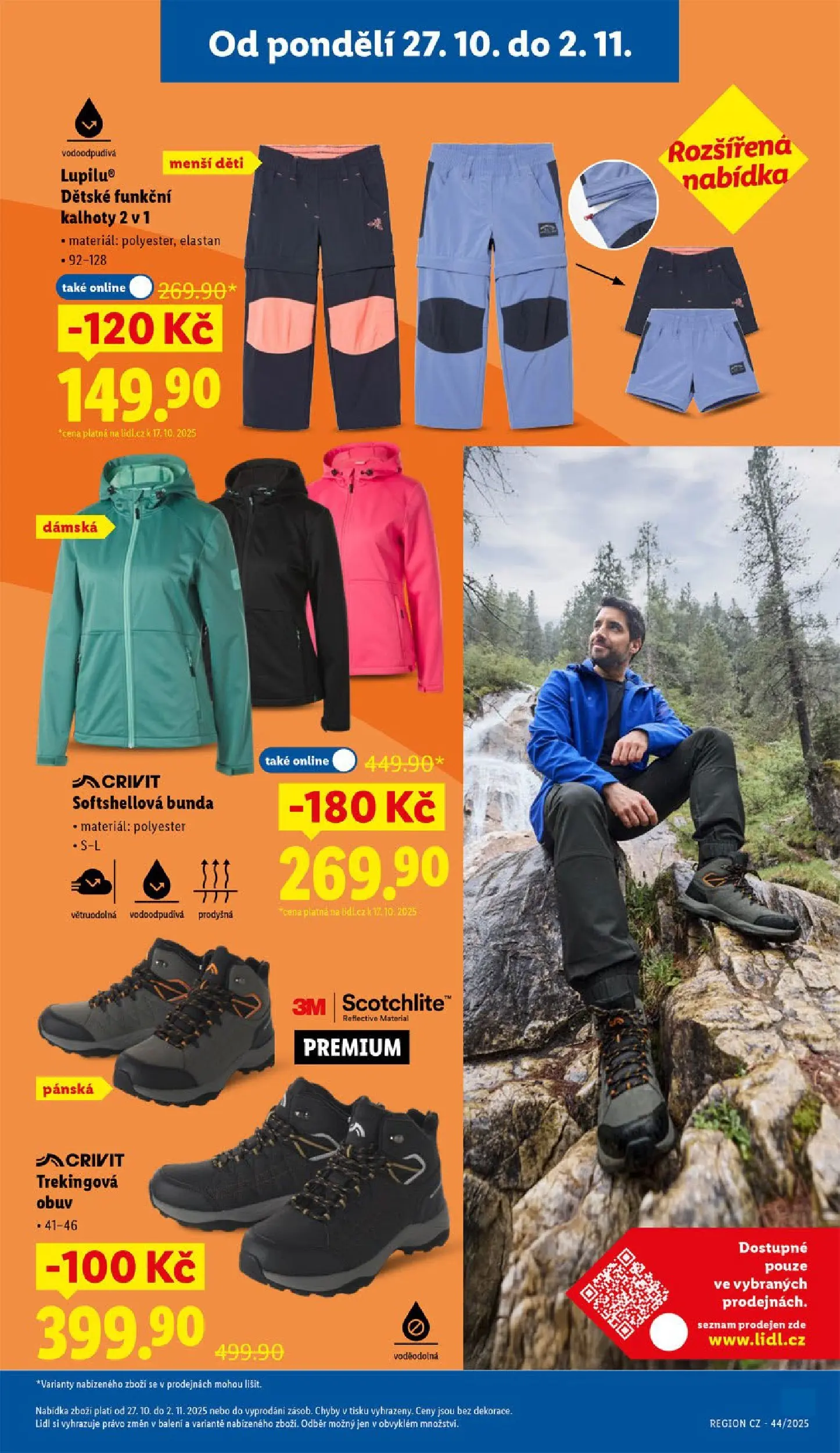 Lidl leták od 26.10.2025 - Nový akční leták | Strana: 41 | Produkty: Bunda, Kalhoty, Obuv, Pants