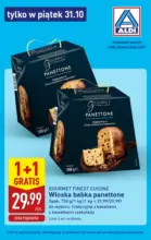 Tylko w piatek 31.10 w ALDI
