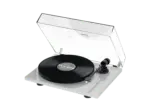 MediaMarkt Dornbirn Messepark Pro-Ject E1 SE Plattenspieler mit Audio Technica AT 3600 L Tonabnehmer, Hochglanz Hellgrau - bis 15.11.2025