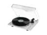 Pro-Ject E1 SE Plattenspieler mit Audio Technica AT 3600 L Tonabnehmer, Hochglanz Hellgrau