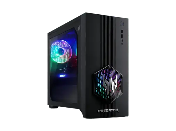 ACER Predator Orion 3000 Gaming PC, Intel® Core™ Ultra 7 265F, 32 GB RAM, 1024 SSD, GeForce RTX™ 5060, Windows 11 Home, Schwarz