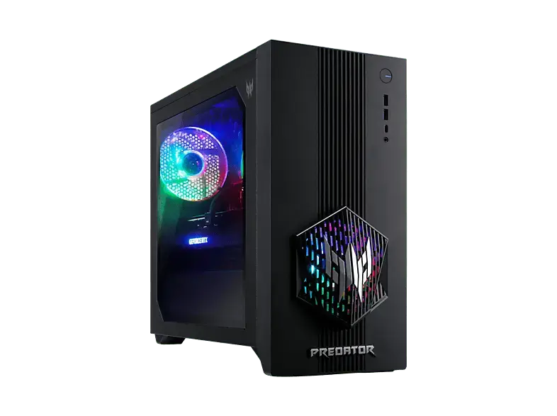 ACER Predator Orion 3000 Gaming PC, Intel® Core™ Ultra 7 265F, 32 GB RAM, 1024 SSD, GeForce RTX™ 5060, Windows 11 Home, Schwarz