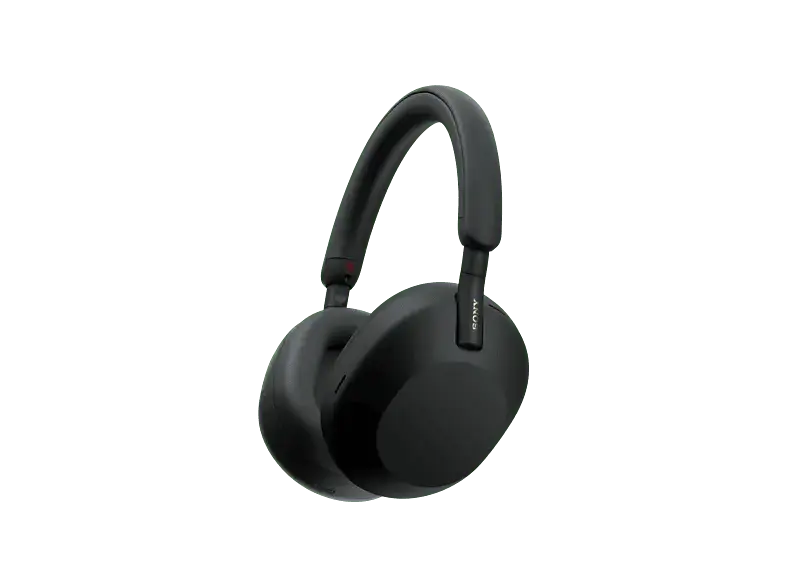 Sony WH-1000XM5 SA Kabelloser Premium-Over-Ear-Kopfhörer mit Noise Cancelling, Bluetooth, Hi-Res Audio, 30 Stunden Akkulaufzeit, inkl. Softcase - Schwarz
