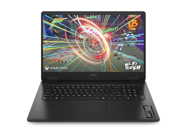 HP Omen 17-db1908ng Gaming Notebook 17,3 Zoll, QHD, AMD Ryzen™ AI 7 350, 32 GB RAM, Windows 11 Home, GeForce RTX™ 5070, Shadow Black
