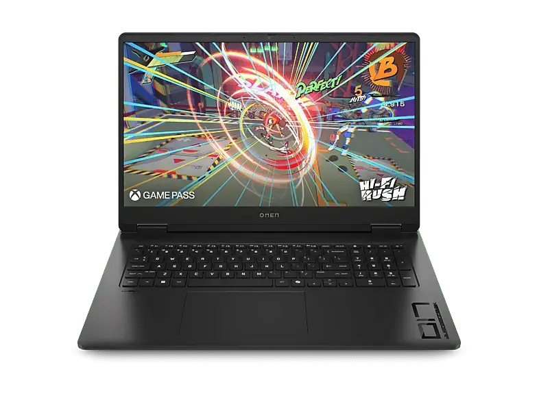 HP Omen 17-db1908ng Gaming Notebook 17,3 Zoll, QHD, AMD Ryzen™ AI 7 350, 32 GB RAM, Windows 11 Home, GeForce RTX™ 5070, Shadow Black