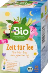 dmBio Tee-Mix, Zeit für Tee 5 Sorten (20 Beutel)