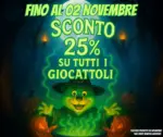 Sanitaria Demma Sconto 25% su tutti i giocattoli - al 02.11.2025