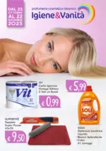 Igiene e Vanità Dal 25 ottobre al 22 novembre 2025 - al 22.11.2025