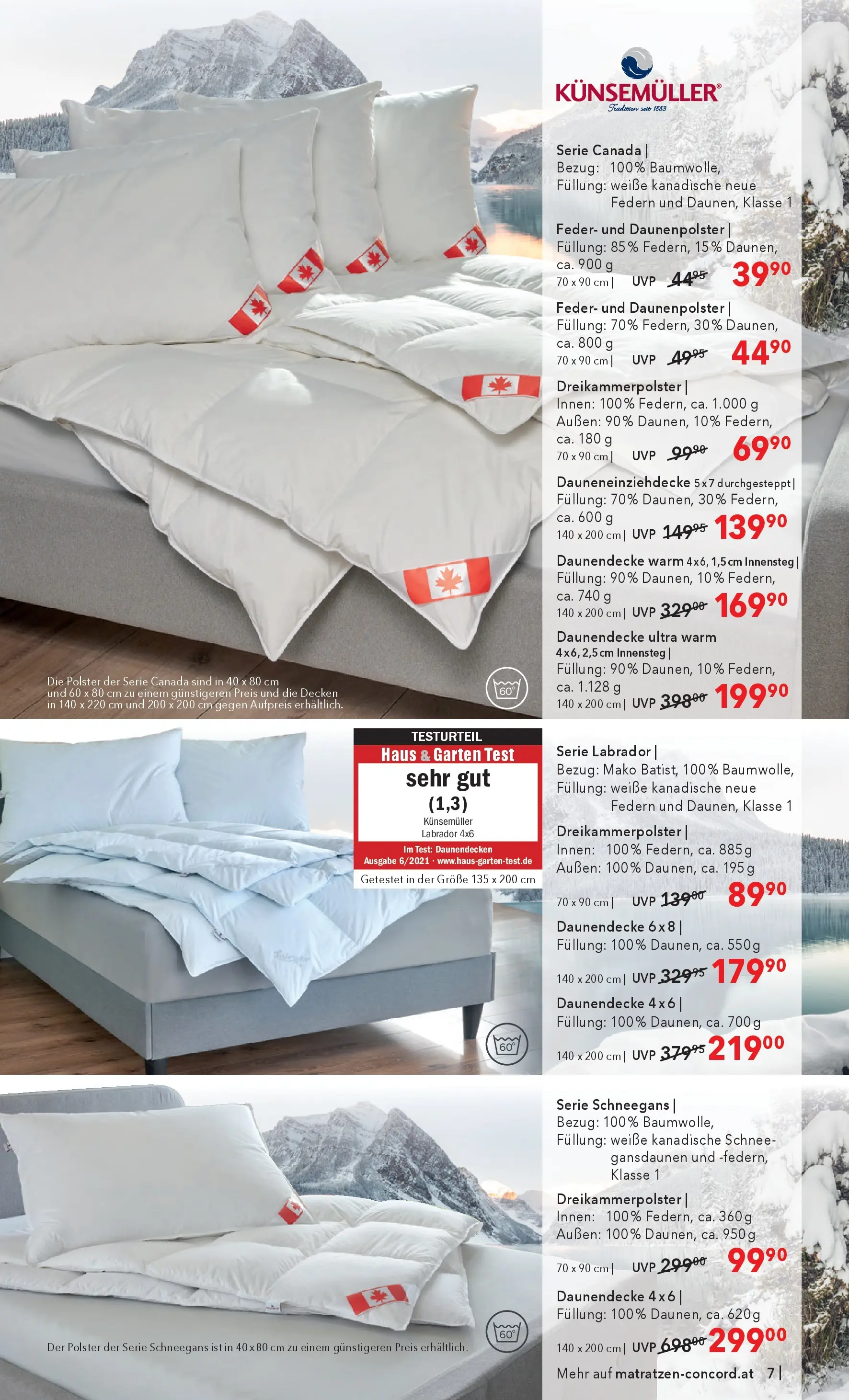 Matratzen Concord Ottensheim von 29.10.2025 - Aktuelle Angebote | Seite: 7