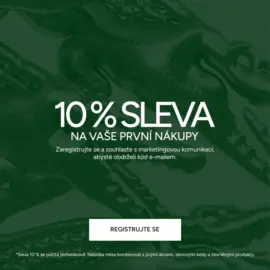 10% Sleva na vaše první nákupy