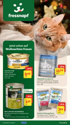 Fressnapf Prospekt 	 ab 30.10.2025 gültig Fressnapf Prospekt 	 ab 30.10.2025 gültig