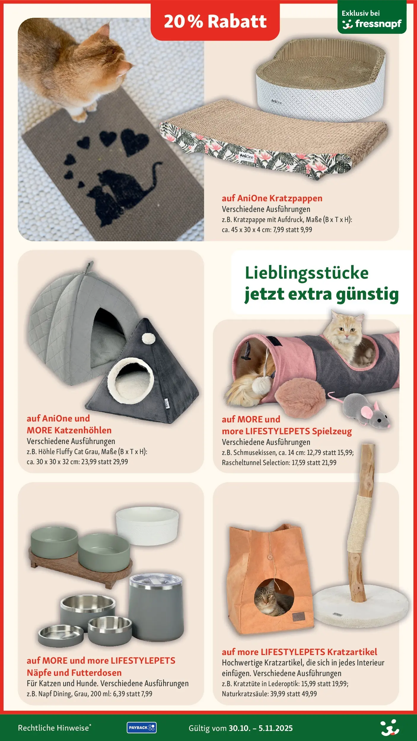 Fressnapf Prospekt 	 (ab 30.10.2025) zum Blättern | Seite: 6