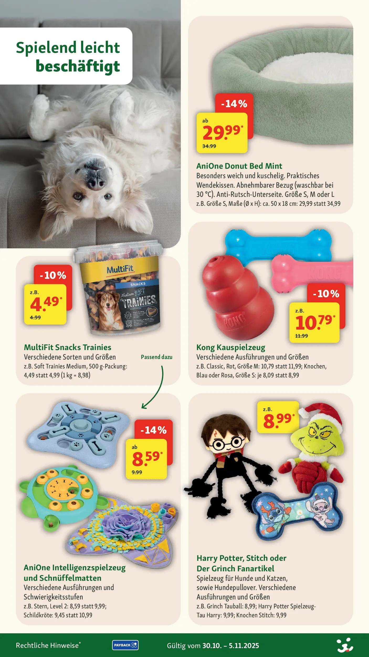 Fressnapf Prospekt 	 (ab 30.10.2025) zum Blättern | Seite: 16