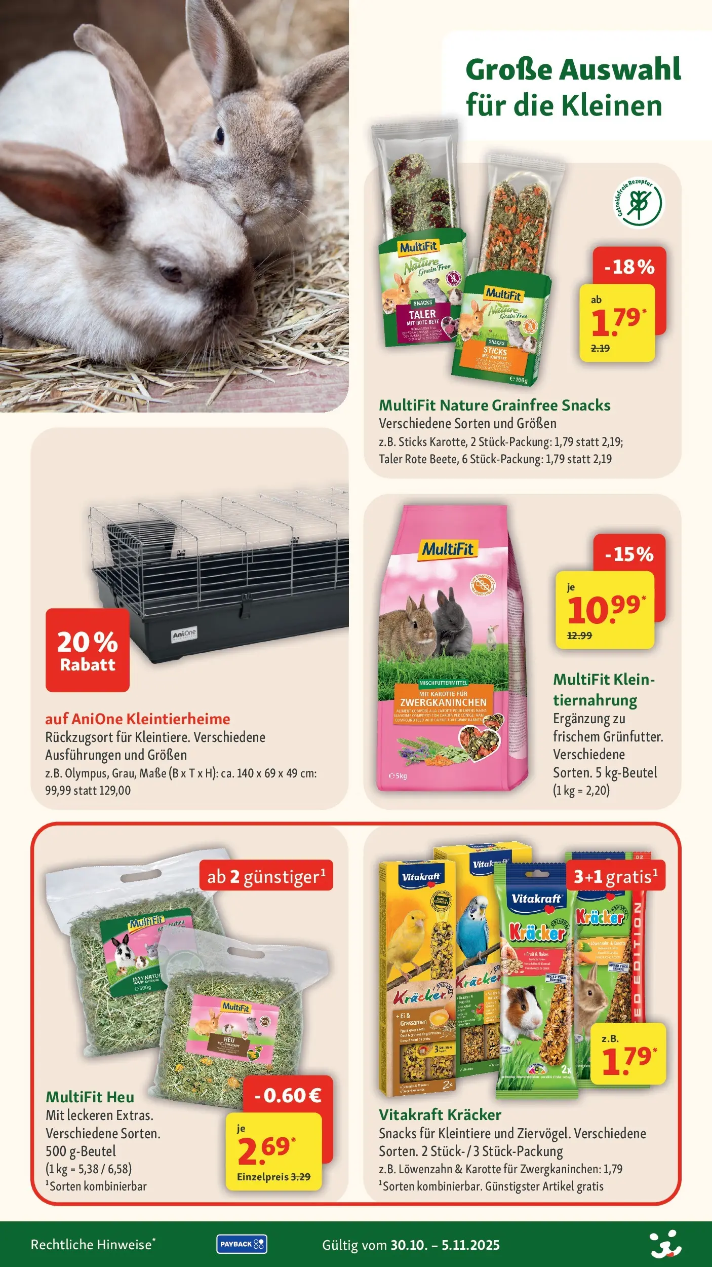 Fressnapf Prospekt 	 (ab 30.10.2025) zum Blättern | Seite: 19 | Produkte: Karotte