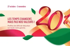 Anniversaire Cofféa : 20% de remise