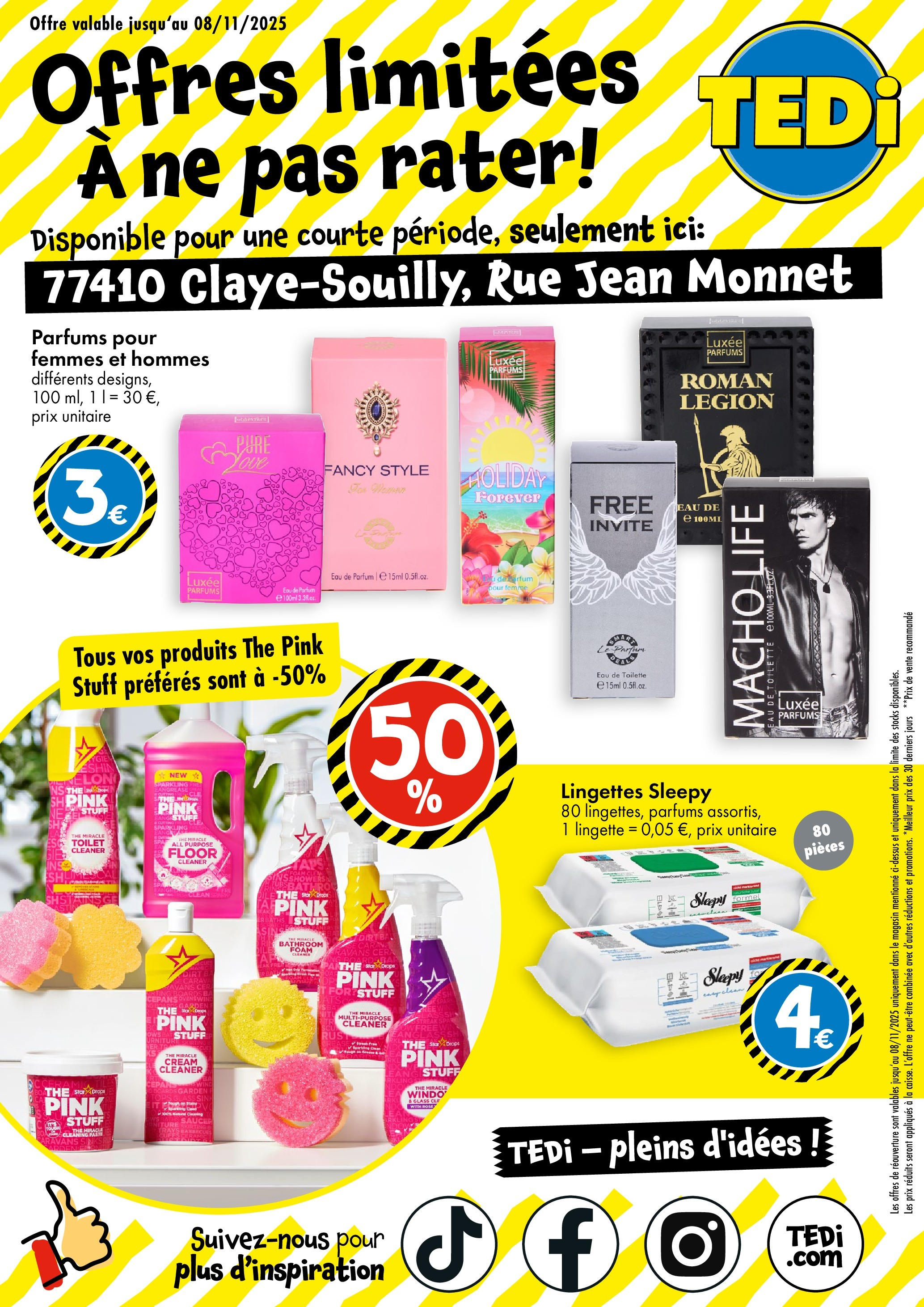TEDi - TEDi: Découvrez les nouvelles offres à partir du 28/10/2025 - promo en ligne | Page: 2 | Produits: Parfum, Eau de toilette, Thé, Eau de parfum